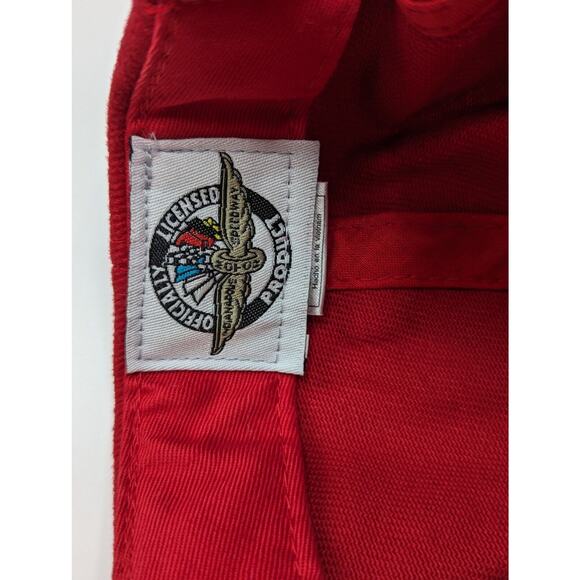 2004 Indianapolis Motor Speedway 500 Embroidered Red Hat Cap Adjustable Strap - Picture 7 of 9